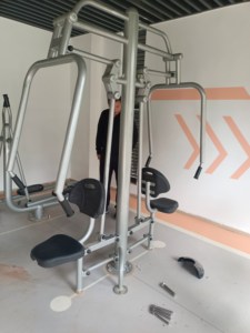 Équipement <span class=keywords><strong>de</strong></span> fitness extérieur commercial durable en acier inoxydable, respectueux <span class=keywords><strong>de</strong></span> l'environnement, <span class=keywords><strong>pour</strong></span> utilisation dans les parcs publics et les salles <span class=keywords><strong>de</strong></span> sport - Product Image 3