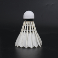 Volants de badminton Kunli en gros, pas chers, à vol stable, en plumes de canard, qualité entraînement
