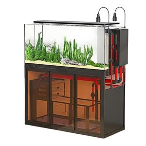 120Cm Custom Ultra Wit Glas Aquarium Met Bodemfilter & Waterplanten, Thuis/Kantoor Eco Landschap Aquarium, Fabriek Direct - Product Image 2