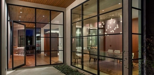 Chất Lượng Cao Fancy Thiết Kế Wrought Sắt Kim Loại Grill Cửa Sổ Sắt Hiện Đại Ban Công Cửa Sổ - Product Image 2