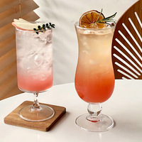 Chope à bière moderne et durable avec bouchon en paille Grand verre créatif pour la fête Boisson Milk Shake Bubble Tea Thé aux fruits