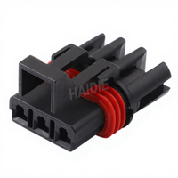Connecteur femelle Haidie en cuivre à 3 broches 12040977/12034145, idéal pour l'assemblage de faisceaux de câbles et la prise de câblage électrique automobile