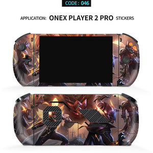 Pegatinas Onex Player 2 Pro, piel de PET antiarañazos para reproductor de videojuegos, código 044 - Product Image 2