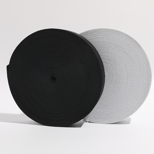 Bande <span class=keywords><strong>élastique</strong></span> commerciale à haute élasticité, sangle en tissu tricoté, <span class=keywords><strong>ruban</strong></span> <span class=keywords><strong>élastique</strong></span> personnalisé pour sacs et vêtements, directement de l'usine - Product Image 3