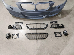 Kit de pare-chocs avant et arrière pour voiture E90, style MT, kit <span class=keywords><strong>carrosserie</strong></span> complet pour BMW Série 3 2005-2011 - Product Image 2