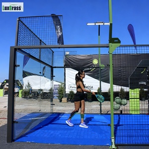 Pista <span class=keywords><strong>de</strong></span> Pádel Panorámica <span class=keywords><strong>de</strong></span> Doble Color <span class=keywords><strong>de</strong></span> Diseño Innovador, Fábrica <span class=keywords><strong>de</strong></span> Pistas <span class=keywords><strong>de</strong></span> Pádel en China, Entrega Rápida - Product Image 3