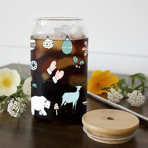 Autocollants UV DTF pour tasses – Motifs Hiver <span class=keywords><strong>Gentleman</strong></span>, Saint-Valentin, Noël Chaleureux – Transfert de logo - Product Image 3