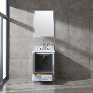 Mueble de Baño de Alta Gama de 24 Pulgadas con Lavabo de Cerámica y Características Resistentes al Agua - Product Image 2