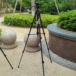 威峰WT 3730摄像机录像机DV望远镜三脚架3路盘头 + 包