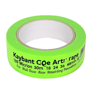 เทปกระดาษคราฟท์ปิดขอบ Baybant หนา 130 ไมครอน ยาว 30 เมตร ขนาด 18 24 36 48 มม. สำหรับทาสีผนัง ประตู ซ่อมแซม - Product Image 2