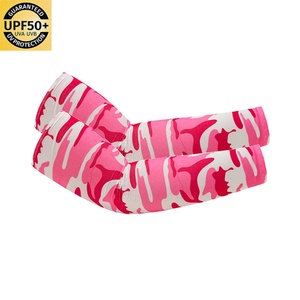 Customized Cycling Sun protection Sleeves Sports Outdoor Arm Guards Comfortable Breathable Anti-ultraviolet Ice <b>Silk</b> Sleeves - Product Image 4