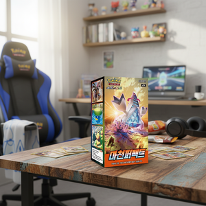 กล่องการ์ดสะสมโปเกมอน ฉบับเกาหลี รุ่นสกายสแครปปิ้ง เพอร์เฟคชั่น แบบมุมเหลี่ยม พรีเมียม แพ็คการ์ดอนิเมะ ขายส่ง - Product Image 3