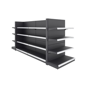 Heavy Duty Metallic Single-Sided Grocery Store Display Racks/Shelves for Supermarket Gondola <strong>Shelving</strong> 100kg Capacity Per Layer - Product Image 6