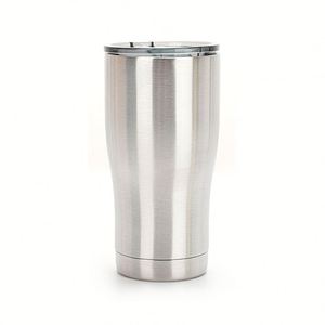 Mug isotherme incurvé léger de 40 oz, idéal pour les voyages en voiture, les pique-niques, en acier inoxydable, résistant à la glace et adapté aux aliments - Product Image 6