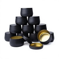 Diffuseurs à bâtonnets parfumés dédiés 8oz/4oz, Bougies saisonnières en cristal, Pots en fer blanc imprimés UV à fond bombé, Disponibles dès maintenant