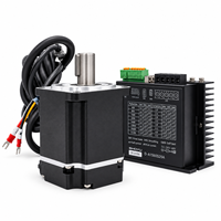 Moteur servo sans balais CC 80 mm 750 W 3000 tr/min basse tension avec driver pour équipement d'automatisation de robots AGV