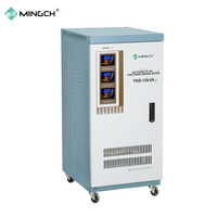 Stabilisateur de tension automatique triphasé 15 KVA 380 V CA, régulateur de tension servo AVR pour l'industrie