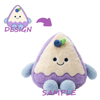 Peluche super douce personnalisée avec rembourrage en coton PP, fabricant OEM
