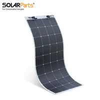 Panneau solaire flexible 200W, léger, cellules photovoltaïques flexibles ETFE, bon prix