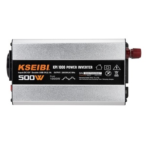 Inversor de Corriente KSEIBI de 1000W KPI, de 12V CC a 230V CA, para Alimentación de Batería de 12V a 230V CA, Modelo para Uso Portátil y en Vehículos - Product Image 2