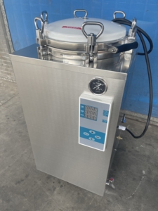 Autoclaves Eléctricos Verticales de Acero Inoxidable de Alta Seguridad, 35L, 100L, 150L, OEM, Origen Estadounidense, 1 Año de Garantía - Product Image 3
