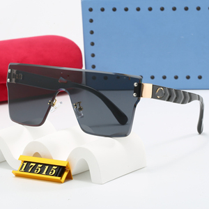 Gafas de sol extragrandes, elegantes y modernas, unisex, con montura ancha, gafas de moda europeas y americanas. - Product Image 1