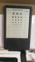 Tableau de vision à grille d'Amsler avec rétroéclairage LED ophtalmique optique
