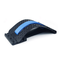 Relajador de Columna Lumbar, Estirador de Cintura para Ejercicio, Masajeador de Tracción por Vibración, Soporte Cervical, Abre Espalda y Hombros para Yoga