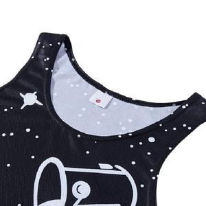 Ropa Deportiva Unisex de Poliéster de Secado Rápido y Transpirable, con Nombre de Equipo Personalizado, Color Sólido, Sin Mangas - Product Image 2