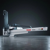 Bras robotisé automatique TARS pour machine de moulage par injection de plastique, haute vitesse avec interface Euromap67 12, moteur servo PLC, engrenage