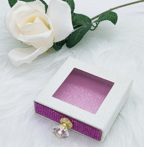 Drawer Style Private Label Handmade Cruelty-Free Reusable Self-Adhesive Glossy Lamination 3D Effect Glueless Press-On Lash - Product Image 4