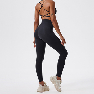 <span class=keywords><strong>Conjuntos</strong></span> Deportivos Personalizados MIQI, Leggings de Yoga con Efecto Levanta Glúteos, 2 Piezas, Ropa Deportiva para Entrenamiento, Yoga, para <span class=keywords><strong>Mujer</strong></span> - Product Image 4