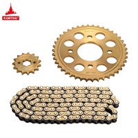 Kit Rantai dan Gir Motor KAMTHAI untuk Honda Cd70 Sonic 125cc 150R 428H 126L Set Gir dan Rantai 15 Gir Depan 42 Gir Belakang