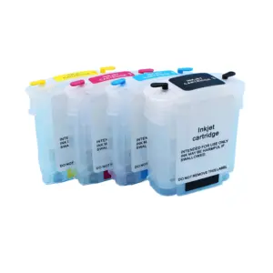 خرطوشة خرطوشة مع شريحة قوسية لطابعة HP 11 82 84 Ink Designjet 120nr (C7791B) BK C M Y