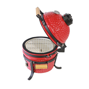 <span class=keywords><strong>Barbecue</strong></span> Kamado Eggkamado de 13 pouces sur mesure, haute qualité, plusieurs modes de cuisson, grill au charbon pour patio, mini <span class=keywords><strong>barbecue</strong></span> en céramique - Product Image 5