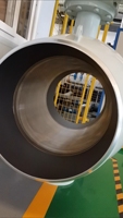 Válvula de Bola de Tubería de Acero al Carbono Soldada Completamente con Engranaje de Gusano para la Industria Química, Petrolera y de Gas Natural, Manual, OEM, API 6D, DN600