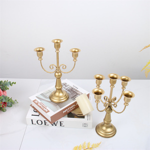 Candelabro Vintage romántico, soporte para caña de Metal, A-035, <span class=keywords><strong>Amazon</strong></span> - Product Image 2