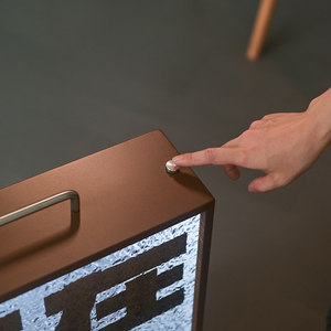 Stone Texture Panel Acrylic Panel Metal Frame <b>Removable</b> Light <b>Box</b> Tri-color Dimming Waterproof - Product Image 6