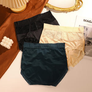 Braguitas de Cintura Alta para Mujer, con Encaje, Control de Abdomen, Sensación Ligera, Estilo Sexy y Lujoso, Transpirables y Cómodas - Product Image 3