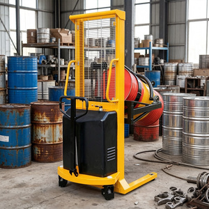 Apilador de Alta Precisión con Seguridad Inherente <span class=keywords><strong>DA300</strong></span>, Rotador Neumático para Tambores de Aceite con Elevador Hidráulico Accionado por Aire - Product Image 1
