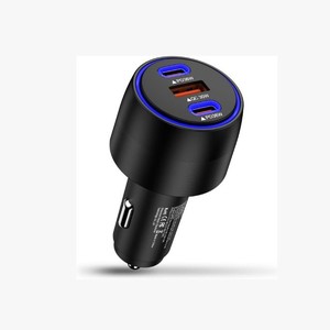 ที่ชาร์จแบตในรถ 36W PD ชาร์จเร็ว พอร์ต USB C คู่ 12-24V โครงอะลูมิเนียมอัลลอยด์ สำหรับอุปกรณ์พกพา - Product Image 1