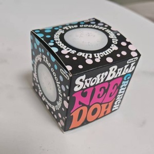 NeeDoh Snowball Crunch, Pelota Antiestrés, Juguete Sensorial con Sonido, Juguete para Aliviar la Ansiedad, Juguete para Apretar, Juguete para Aliviar el Estrés - Product Image 3