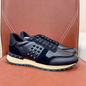 Calzado Deportivo de Diseño de Lujo, Unisex, a la Moda, con Suela Gruesa y Plana, Transpirable, Antideslizante, con Cordones, Casual para Hombre - Product Image 2