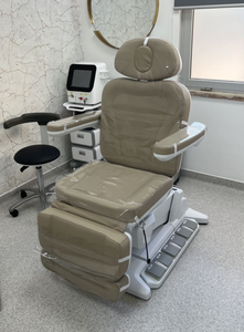 Kursi Bed Kecantikan Elektrik HOCHEY 4 Motor Berkualitas Tinggi Kulit PU Spons Rebound Densitas Tinggi untuk Klinik Salon Kecantikan Medis - Product Image 6