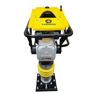 Compacteur vibrant diesel LUDWIG GTR80 3-6HP pour travaux de construction