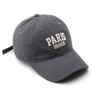 Gorra de Béisbol de Mezclilla Lavada Estilo Vintage para Hombre y Mujer, Gorra Tipo Dad con Letra <span class=keywords><strong>R</strong></span> Bordada Personalizada |   Sombrero de Sol Retro de 6 Paneles de Algodón Desgastado - Product Image 2