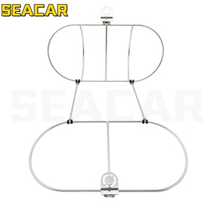 Support de flotteur en acier inoxydable Seacar de 9 pouces pour bateau, quincaillerie marine - Product Image 3