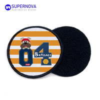 Patch vierge en polyester pour sublimation, formes vierges pour sublimation, patchs vierges en forme de tampon pour sublimation