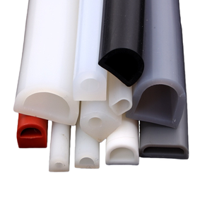 Bande de caoutchouc solide en forme de D, joint en silicone haute température, auto-adhésif, pare-chocs pour four, cuiseur vapeur, <span class=keywords><strong>porte</strong></span> en bois - Product Image 3