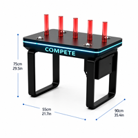 Machine d'entraînement professionnelle de coordination œil-main, jeu d'arcade de vitesse et d'agilité avec éclairage LED